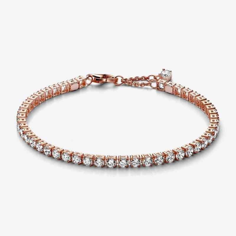 BRACCIALE TENNIS ROSE' 20CM DONNA PANDORA TIMELESS BRACCIALE TENNIS ROSE' 20CM DONNA PANDORA TIMELESS