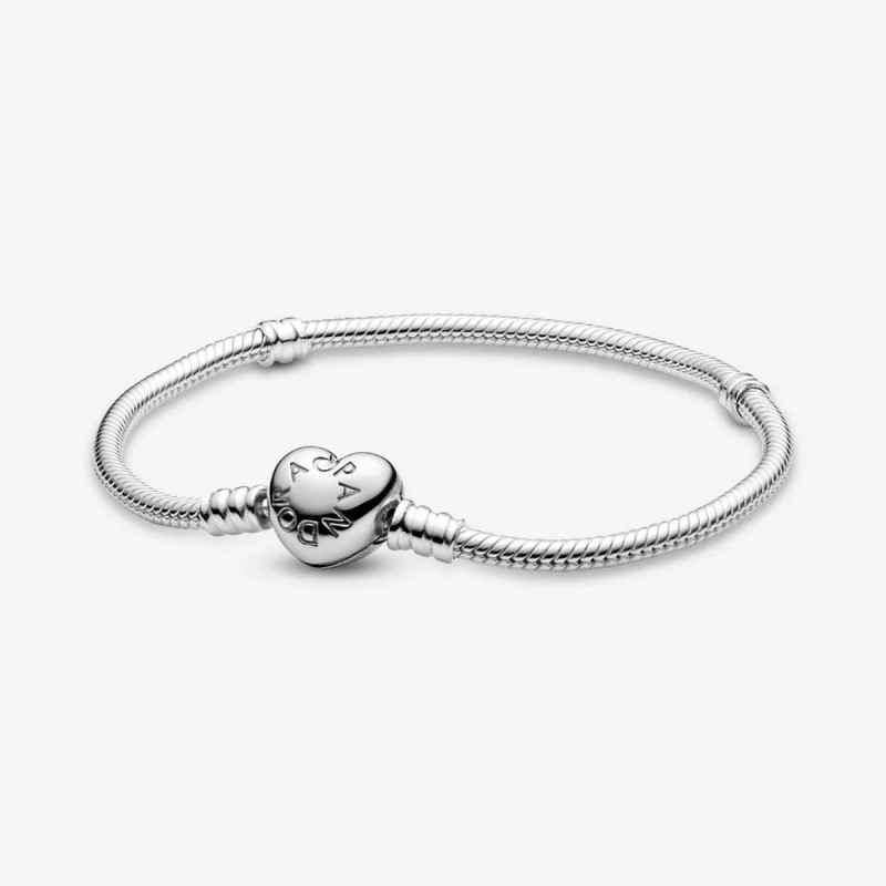 BRACCIALE CHIUSURA A CUORE MIS.19 DONNA PANDORA MOMENTS BRACCIALE CHIUSURA A CUORE MIS.19 DONNA PANDORA MOMENTS