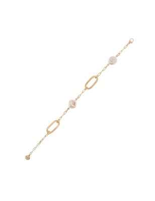 BRACCIALE CON 2 PERLE BAROCCHE PERLE CHIC DONNA AQUAFORTE  H4182811 AQUAFORTE