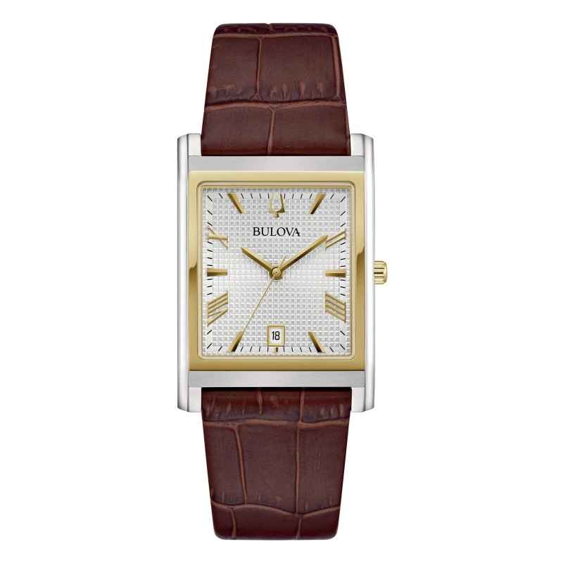 OROLOGIO RECTANGLE VETRO ZAFFIRO DONNA BULOVA CLASSIC