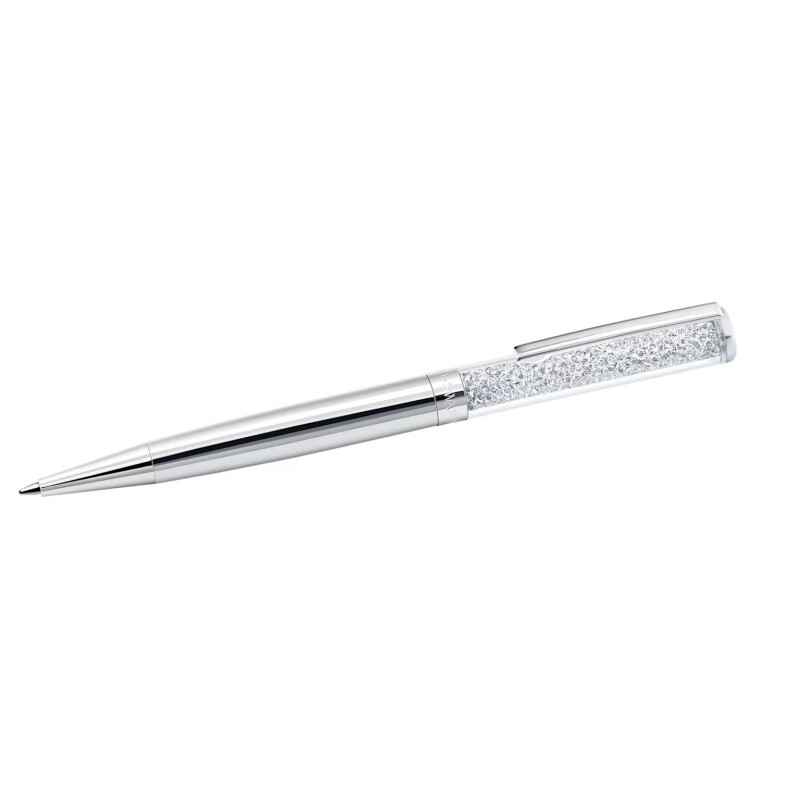 PENNA SFERA CRYSTALLINE TONO ARGENTATO SWAROVSKI PENNA SFERA CRYSTALLINE TONO ARGENTATO SWAROVSKI
