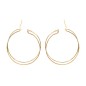 ORECCHINI CERCHIO DOPPIO COLOR ORO LIGHTLINE DONNA BREIL 