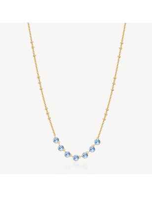 GIROCOLLO SYMPHONIA COLOR ORO E CRISTALLI DONNA BROSWAY