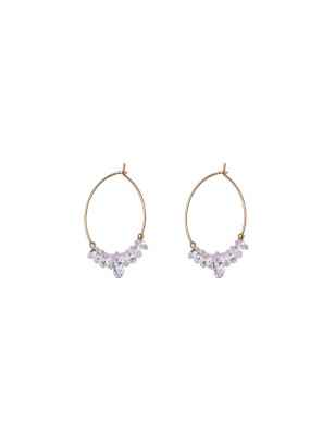 ORECCHINI A CERCHIO CLARISSE DONNA ALISIA  AL4847-ORO ALISIA