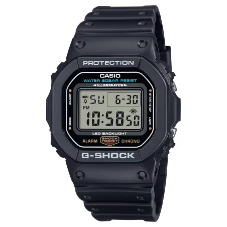 OROLOGIO CON STRUTTURA RESISTENTE AGLI URTI UOMO CASIO G-SHOCK DW-5600UE-1ER Casio