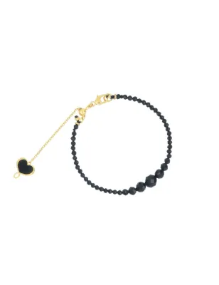 BRACCIALE ONDA NERA DONNA MAMAN ET SOPHIE  BPOND2F MAMAN ET SOPHIE
