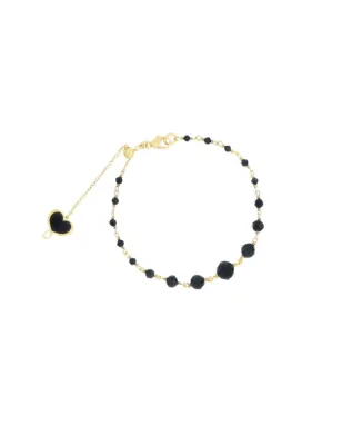 BRACCIALE ROSARIO ONDA NERA DONNA MAMAN ET SOPHIE  BPOND2R MAMAN ET SOPHIE