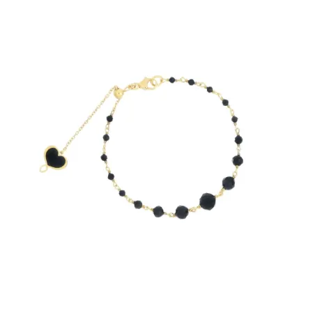 BRACCIALE ROSARIO ONDA NERA DONNA MAMAN ET SOPHIE  BPOND2R MAMAN ET SOPHIE