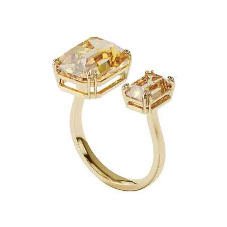 ANELLO MILLENNIA GIALLO DORATO M55 DONNA SWAROVSKI COLLECTION I 5600916 Swarovski