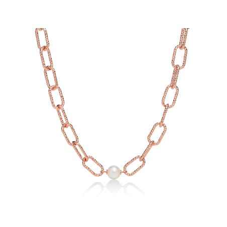 COLLANA ARGENTO ROSE PERLA DONNA MILUNA LE PERLE PCL6070R MILUNA