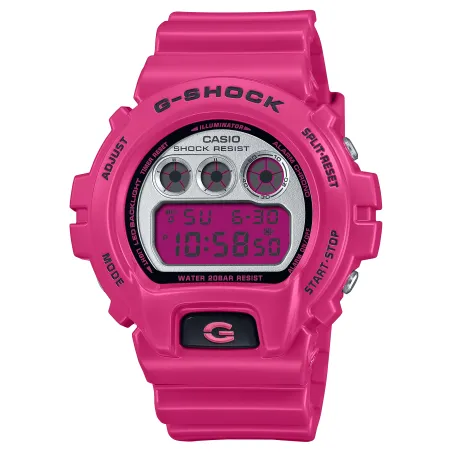 OROLOGIO CRAZY COLOR ROSA UOMO-DONNA CASIO G-SHOCK DW-6900RCS-4ER Casio