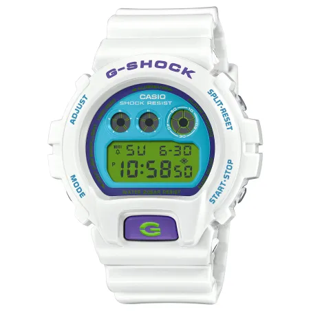 OROLOGIO CRAZY COLOR BIANCO UOMO CASIO G-SHOCK DW-6900RCS-7ER Casio