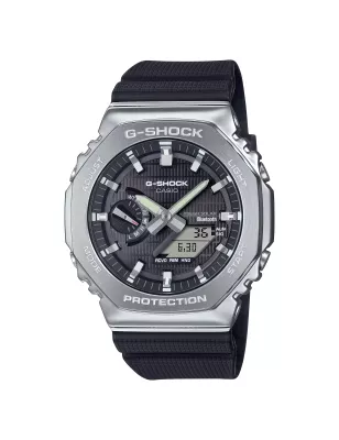 OROLOGIO SOLARE BLUETOOTH DESIGN METALLICO UOMO CASIO G-SHOCK GBM-2100-1AER Casio