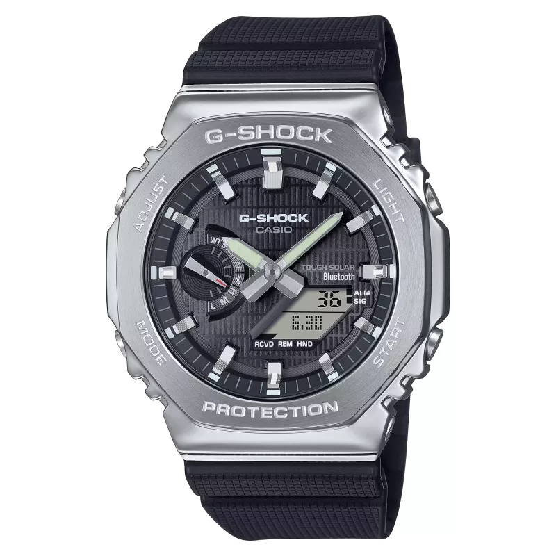 OROLOGIO SOLARE BLUETOOTH DESIGN METALLICO UOMO CASIO G-SHOCK OROLOGIO SOLARE BLUETOOTH DESIGN METALLICO UOMO CASIO G-SHOCK