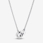 COLLANA CERCHI INTRECCIATI PAVE' DONNA PANDORA COLLANA CERCHI INTRECCIATI PAVE' DONNA PANDORA