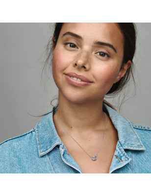 COLLANA CERCHI INTRECCIATI PAVE' DONNA PANDORA  392736C01-45 Pandora