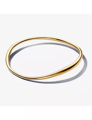 BRACCIALE RIGIDO LINEA SINUOSA DORATO 19CM DONNA PANDORA  563317C00-2 PANDORA