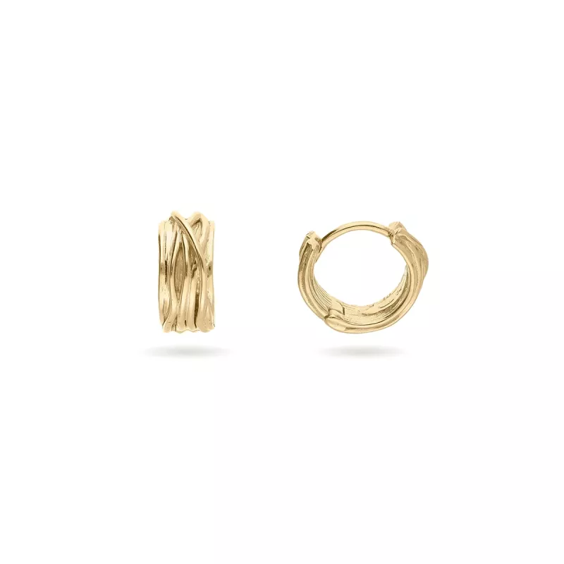 ORECCHINI CERCHIO ORO GIALLO 9KT MINI FILODELLAVITA RUBINIA ORECCHINI CERCHIO ORO GIALLO 9KT MINI FILODELLAVITA RUBINIA