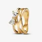 ANELLO FASCIA INTRECCIATA SOTTILE CON FIOCCO LUMINOSO M52 PANDORA ANELLO FASCIA INTRECCIATA SOTTILE CON FIOCCO LUMINOSO M52 PANDORA