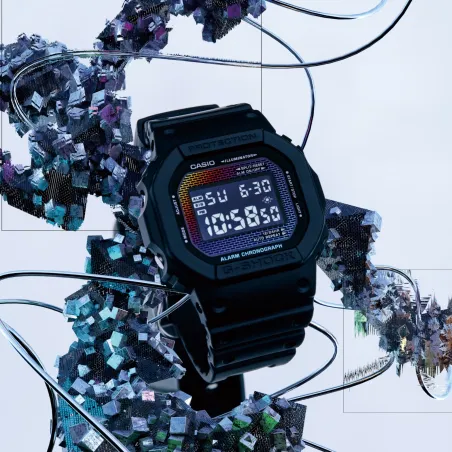 OROLOGIO IRIDESCENTE EDIZIONE SPECIALE UOMO CASIO G-SHOCK DW-5600RW-1ER Casio