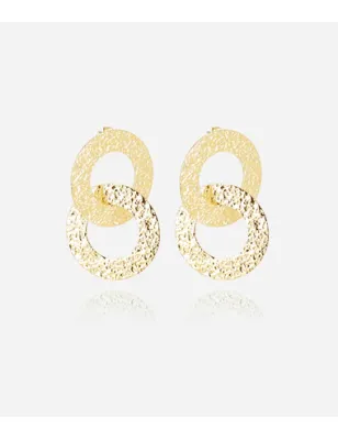 ORECCHINI MARTELLATI AURELIE DONNA ZAG  SEL22946-01MAT ZAG