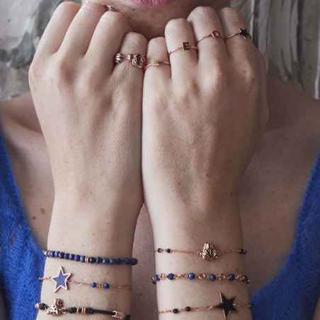BRACCIALE LAPISLAZZULI DONNA MAMAN ET SOPHIE