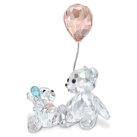 DECORAZIONE MAMMA E BEBE' SWAROVSKI MY LITTLE KRIS BEAR 5557542 Swarovski