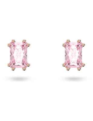 ORECCHINI A LOBO ROSA DONNA SWAROVSKI STILLA 5639136 SWAROVSKI