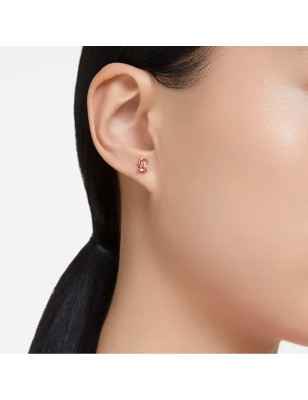 ORECCHINI A LOBO ROSA DONNA SWAROVSKI STILLA 5639136 SWAROVSKI