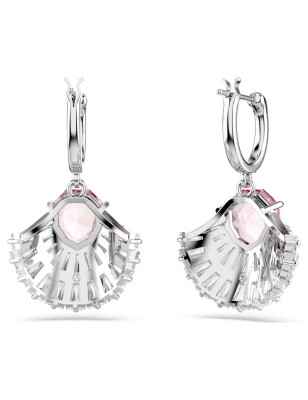 ORECCHINI IDYLLIA PENDENTI CONCHIGLIA ROSA SWAROVSKI 5680295 SWAROVSKI