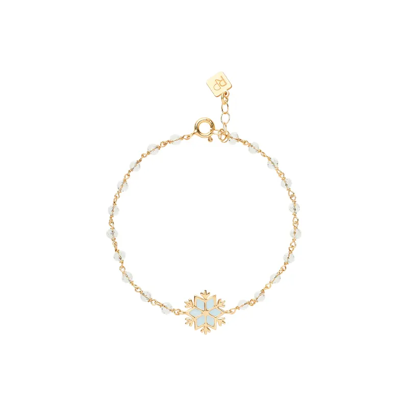 BRACCIALE STELLA DI NEVE GHIACCIO DONNA ROSSOPREZIOSO 