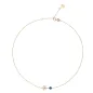 GIROCOLLO SEMINO D'AMORE SNOWFLAKE BLUE LONDON ROSSOPREZIOSO