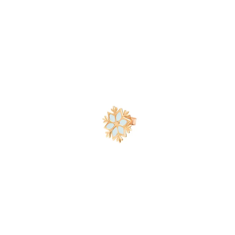 MONORECCHINO STELLA DI NEVE GHIACCIO ROSSOPREZIOSO