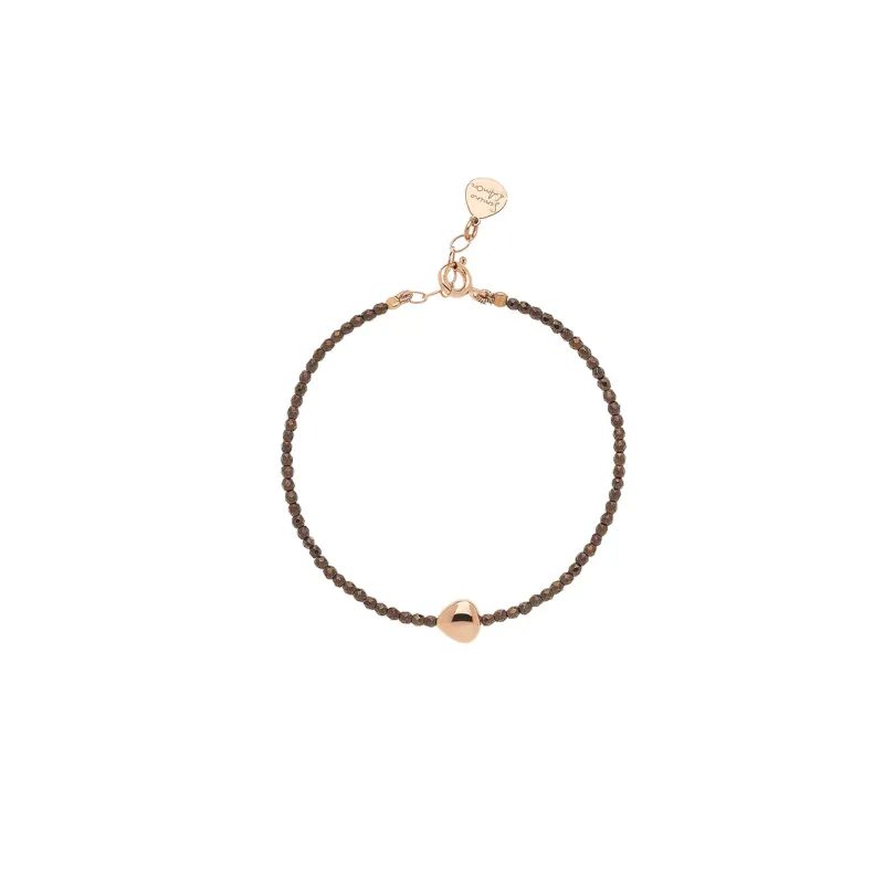 BRACCIALE SEMINO D'AMORE ELEMENTS TERRA ROSSOPREZIOSO