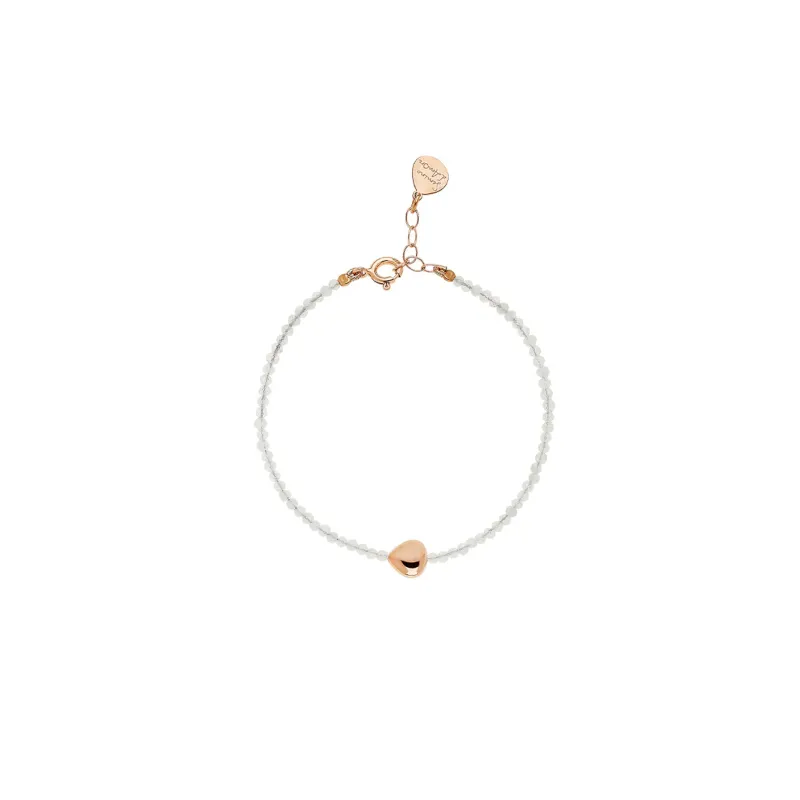 BRACCIALE SEMINO D'AMORE ELEMENTS NEVE ROSSOPREZIOSO