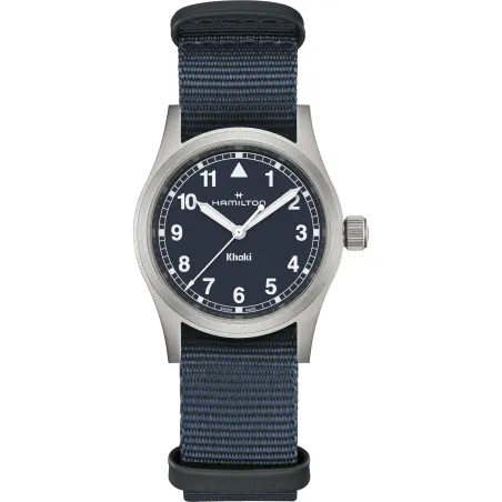 OROLOGIO AL QUARZO NATO BLU 33MM UOMO-DONNA HAMILTON KHAKI H69301940 Hamilton