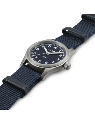 OROLOGIO AL QUARZO NATO BLU 33MM UOMO-DONNA HAMILTON KHAKI H69301940 Hamilton