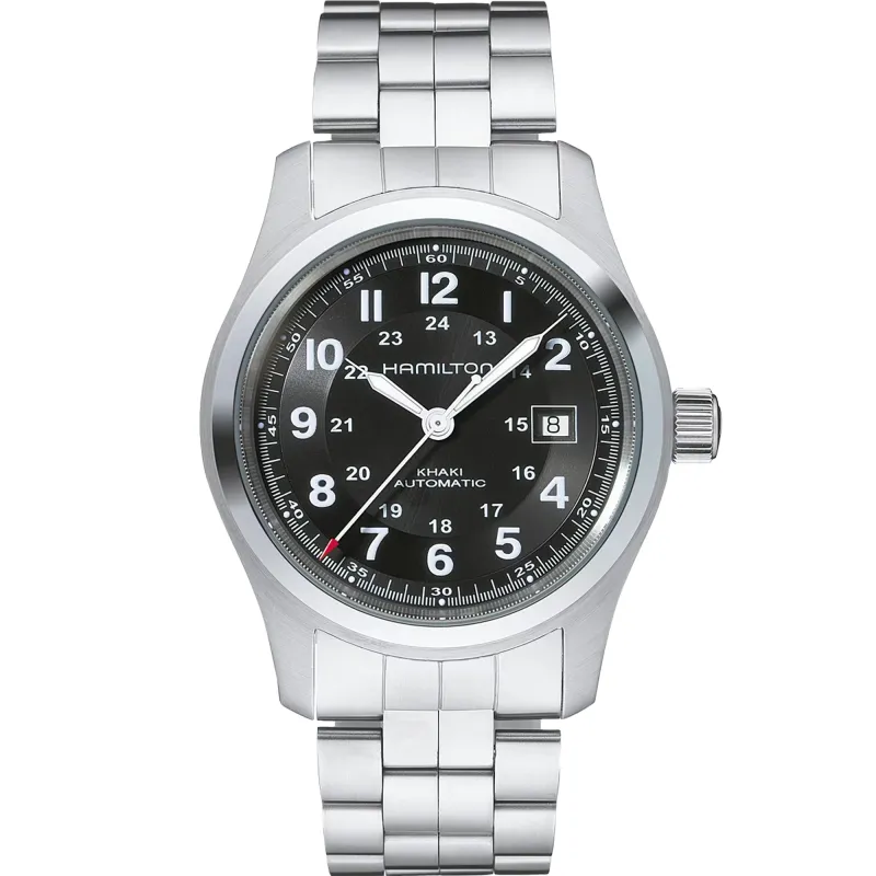 OROLOGIO FIELD CARICA AUTOMATICA 42MM UOMO HAMILTON KHAKI