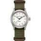 OROLOGIO NATO MILITARE QUADRANTE BIANCO 38MM UOMO HAMILTON KHAKI OROLOGIO NATO MILITARE QUADRANTE BIANCO 38MM UOMO HAMILTON KHAKI
