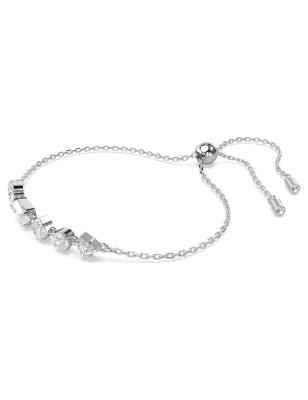 SET MESMERA BIANCO PLACCATO RODIO DONNA SWAROVSKI  5665877 SWAROVSKI