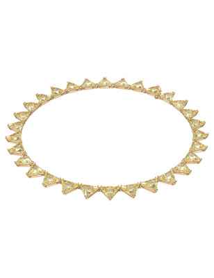 COLLANA TRIANGLE GIALLO DONNA SWAROVSKI ORTYX 5599487 Swarovski