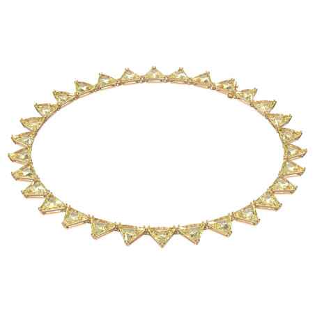 COLLANA TRIANGLE GIALLO DONNA SWAROVSKI ORTYX 5599487 Swarovski