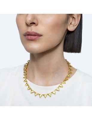 COLLANA TRIANGLE GIALLO DONNA SWAROVSKI ORTYX 5599487 Swarovski