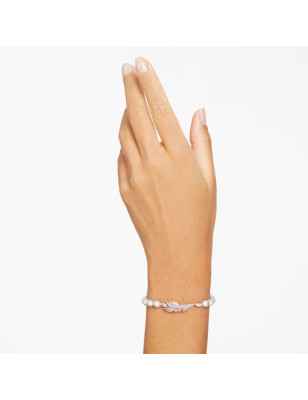 BRACCIALE BIANCO CON PIUMA NICE DONNA SWAROVSKI 5663482 SWAROVSKI