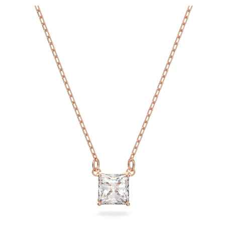 COLLANA ATTRACT TAGLIO SQUADRATO BIANCO DONNA SWAROVSKI  5510698 Swarovski
