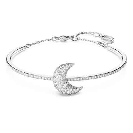 BRACCIALE RIGIDO LUNA BIANCO DONNA SWAROVSKI 5666175 Swarovski