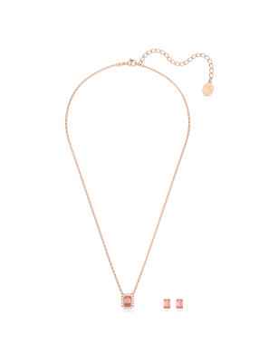 SET MILLENIA ROSA TAGLIO OTTAGONALE DONNA SWAROVSKI  5620548 Swarovski
