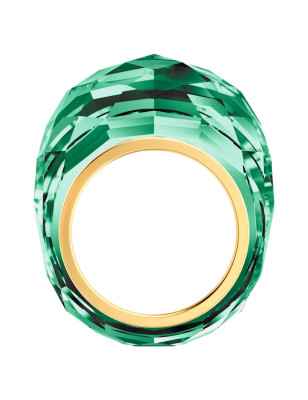 ANELLO NIRVANA VERDE FINITURA TONO DORATO DONNA SWAROVSKI  5474365 SWAROVSKI
