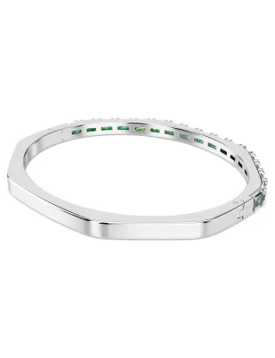 BRACCIALE RIGIDO MATRIX TAGLIO BAGUETTE VERDE S DONNA SWAROVSKI  5708110 Swarovski