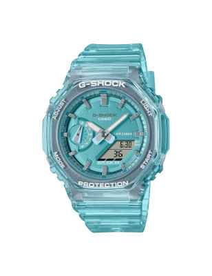 OROLOGIO TRASLUCIDO AZZURRO UOMO CASIO G-SHOCK GMA-S2100SK-2AER Casio